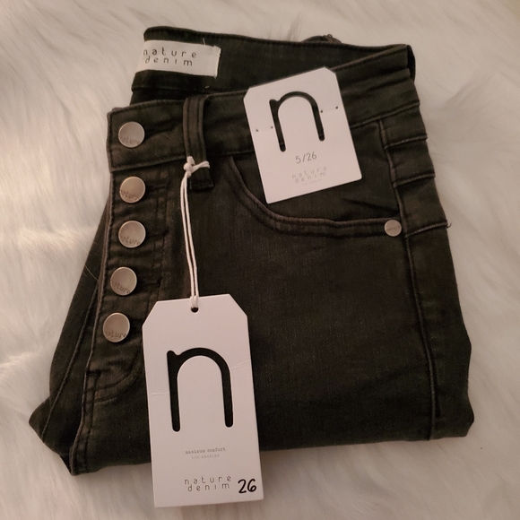 🌿Nature Denim LA High Waisted Skinny Jeans🌿 - Picture 7 of 8